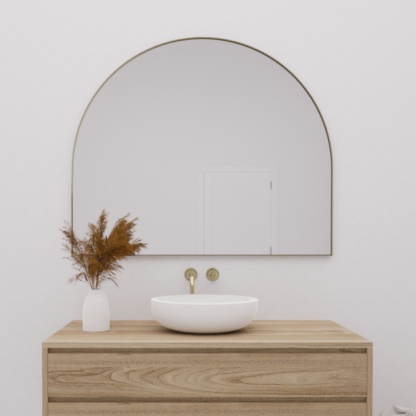 Archie Arch Mirror 1000H x 1200W | Glass & Mirror Co.